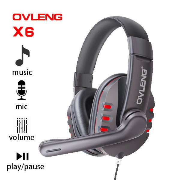 Headset gaming ovleng X6 - headphone ovleng X 6