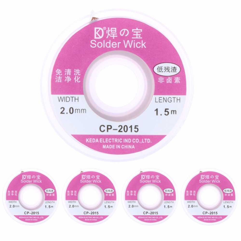 Pita Solder Wick Pembersih Timah 2.0mm 1.5 meter - CP-2015