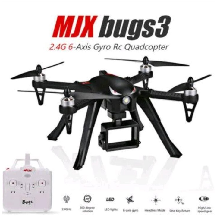Drone Mjx Bugs 3 B3 RC Quadcopter Brushless Motor Free Frame Camera