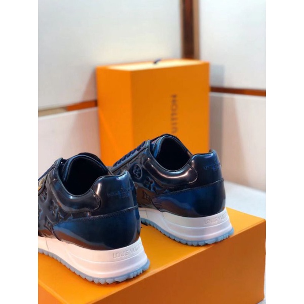 Sepatu lv sneaker mirror shoes lou is vuitton