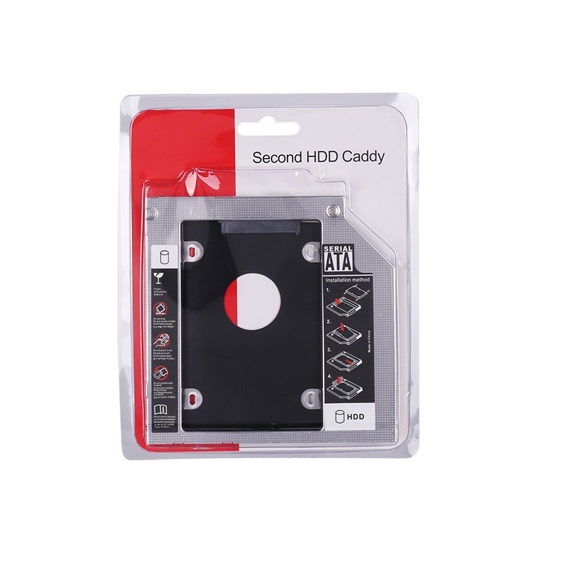 ssd hdd caddy 9.5mm / ssd hdd caddy 12.7mm / caddy second storage / Tech Over Flow