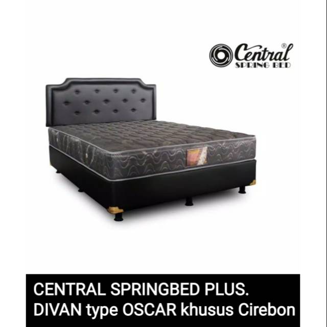 1set Springbed Central plus divan oscar 160lebarx28Utebalx200panjang khusus Cirebon kota