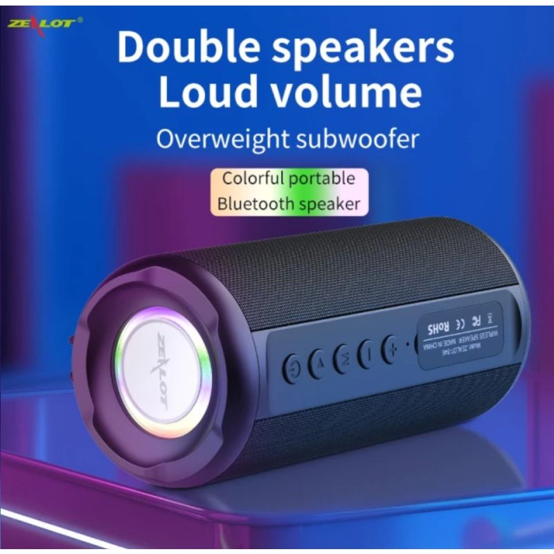 Speaker Portable Zealot S46 Speaker Bluetooth