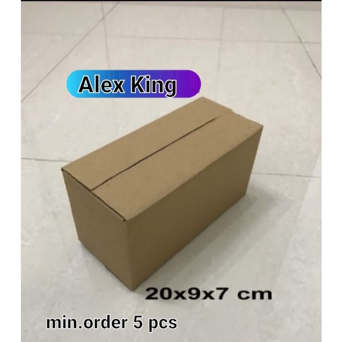 

Kardus / box / 20x9x7 cm / karton packing polos baru ST