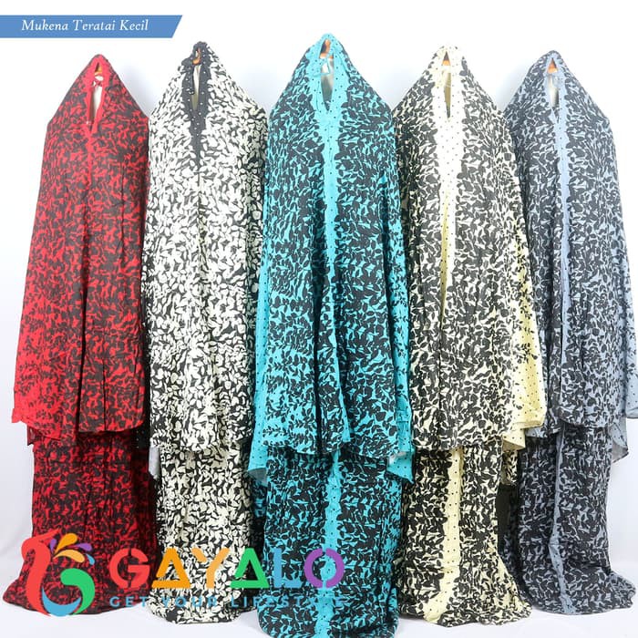 MUKENA TERATAI KECIL/MUKENA MOTIF/PERLENGKAPAN IBADAH/MUKENA DEWASA