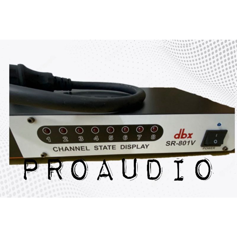 Power Squenser DBX SR 801 SR801 Grade A+ A+ Garansi 1 Tahun