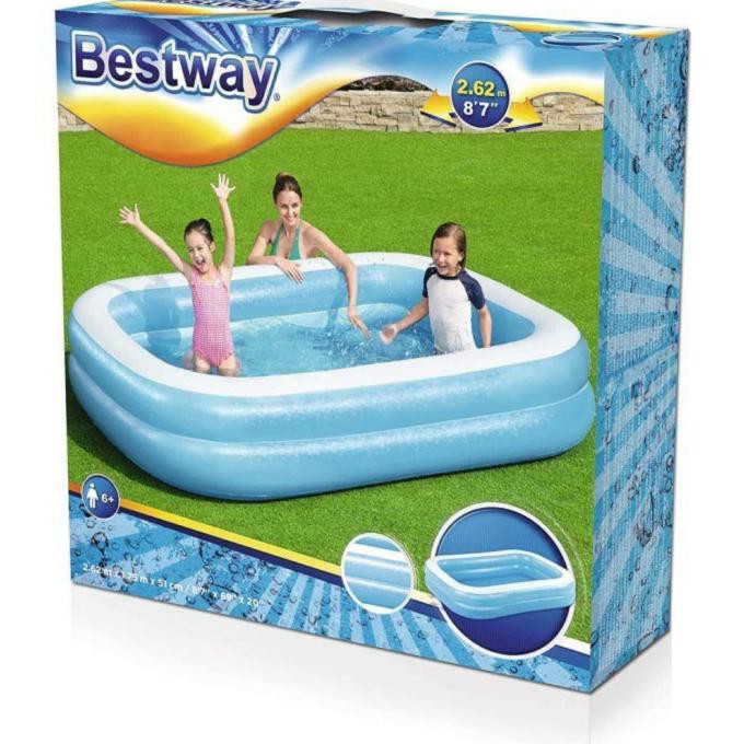 Bestway Kolam Renang Jumbo - Bak Mandi Air Bola Besar Anak Karet Pompa Kesayanganprakarsa