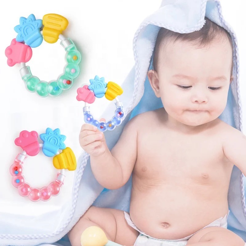 CIRCLE TEETHER | Teether Bayi | Mainan Bayi Tangan | Rattle Teether Gigitan Bayi