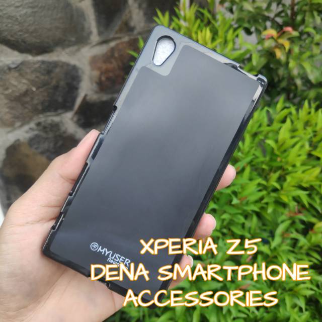Soft Case Xperia Z1 Xperia Z2 Xperia Z3 Xperia Z4 Xperia Z5 Hitam Tebal