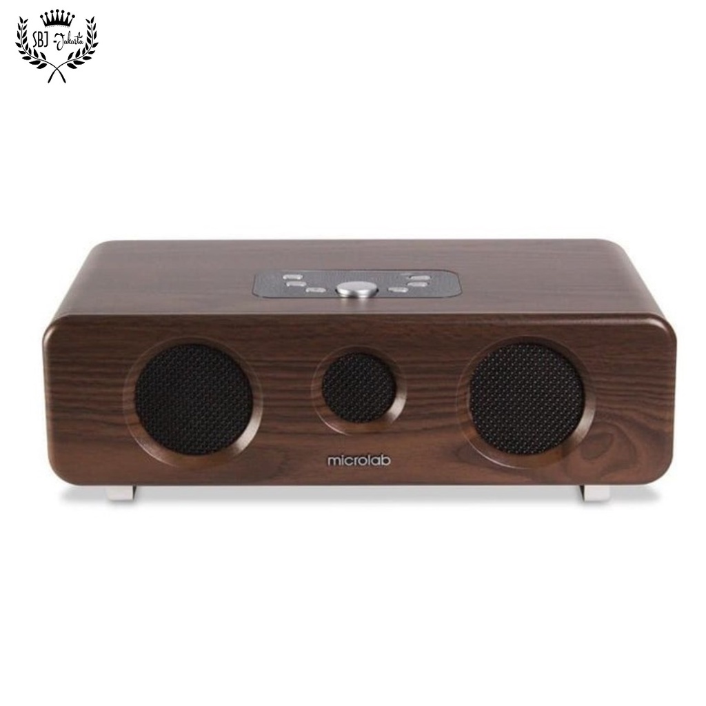 Microlab MD336C Wireless Bluetooth Retro Klasik Speaker 22 Watt RMS DSP Vs Edifier