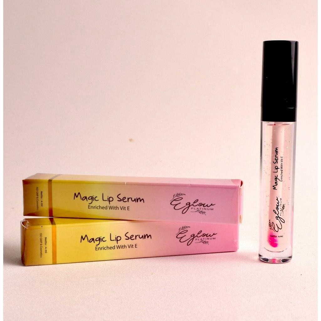 [GROSIR] LIP SERUM EGLOW PLATINUM / LIP SERUM PENCERAH BIBIR BPOM