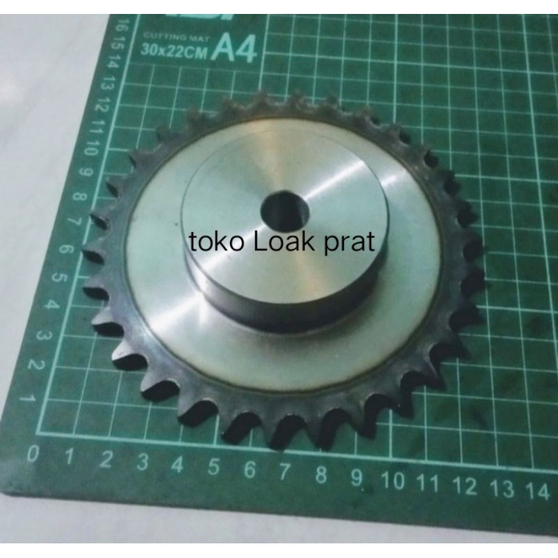 SPROCKET GEAR SINGLE  40- 30T -GIR RANTAI -30GIGIK