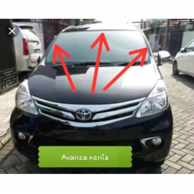 karet kaca depan avanza xenia allnew 2012-2014