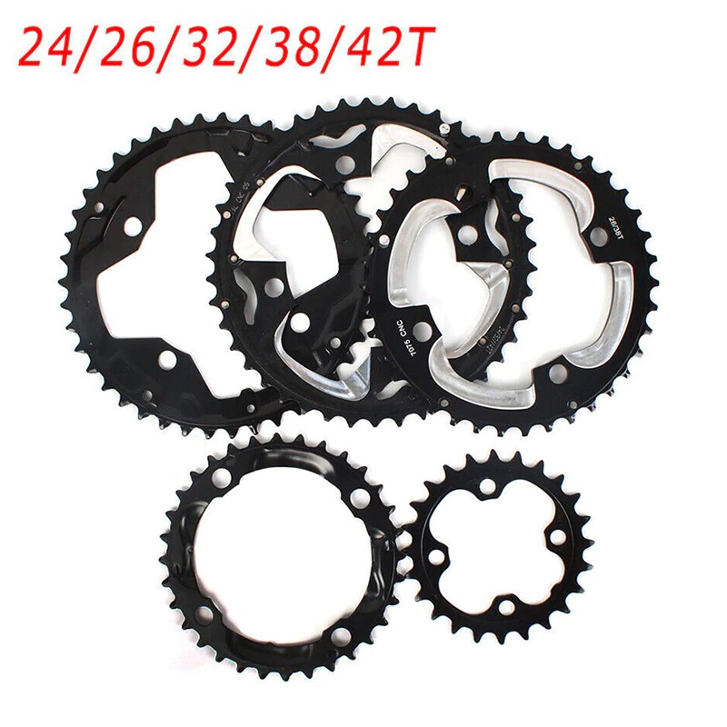 IMPORT 104/64BCD Chainring 24/26/32/38/42t MTB Bicycle Chain Ring Double/Triple Chainwheel mountain