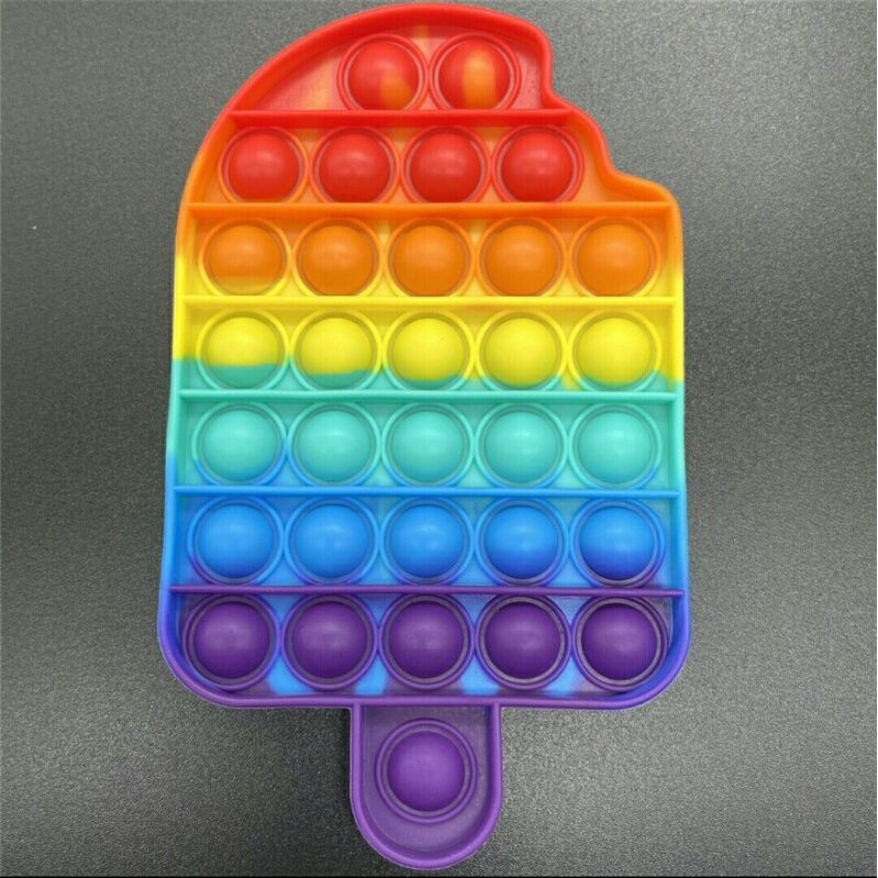 Pop It Rainbow Mainan Anak-Ice Cream