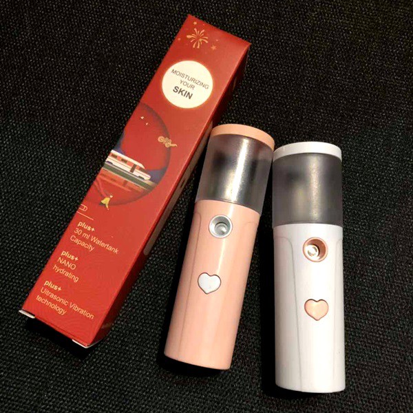 Pelembab Wajah USB Mini NANO Facial Mist Sprayer Moisturizing Skin Spray Semprotan uap