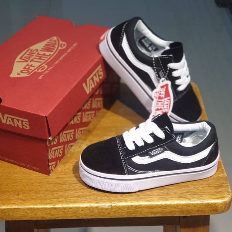 Sepatu anak vans old skoll_sepatu anak laki laki vans _sepatu anak perempuan_termurah size 21-35