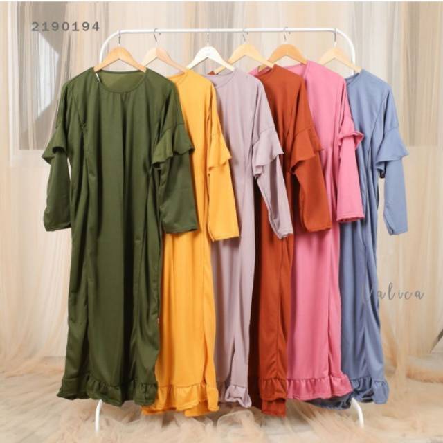 GAMIS BUSUI/DRESS BUSUI POLOS/GAMIS MURAH