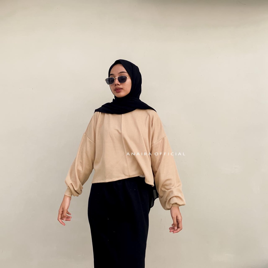 NAIRA BLOUSE CROP WANITA ANAIRAOFFICIAL