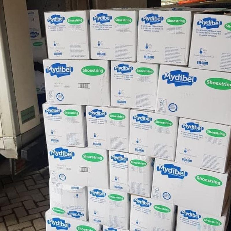 Kentang Mydibel Shoestring 1 Karton