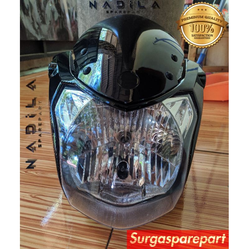 Batok Kepala depan dan reflektor Vixion Lightning (NVL) yamaha Viksen 2012-2015