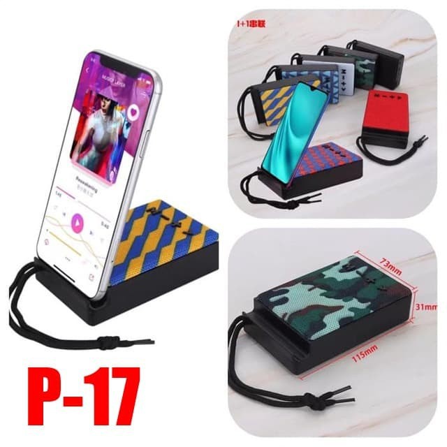 Speaker P-17 Bluetooth Portable Wireless Stand