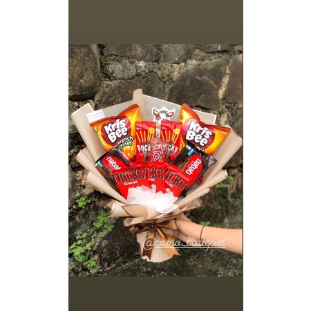 

BOUQUET SNACK CAMO TERMURAH TERLENGKAP