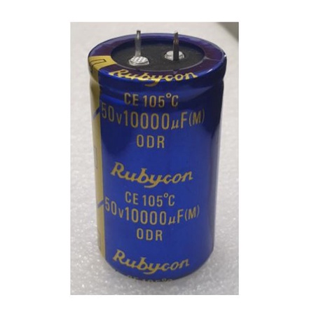 ELCO RUBYCON Capasitor Kapasitor 10000 UF 50 V ORIGINAL