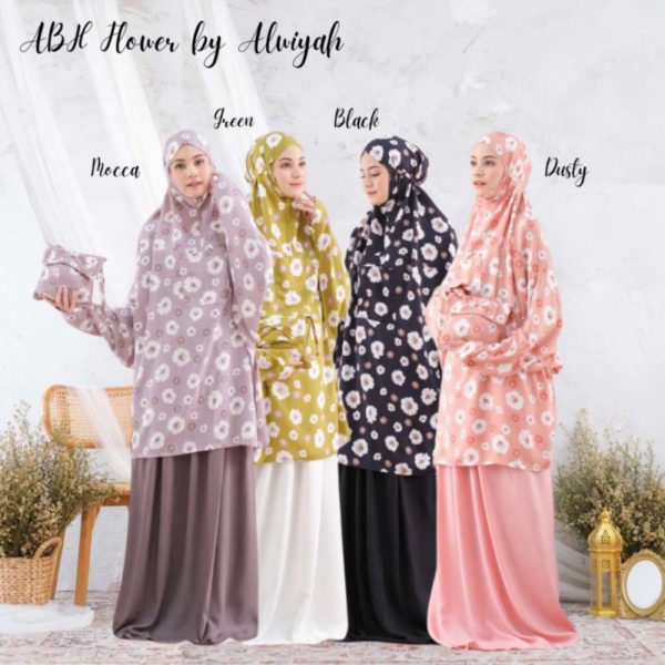 Mukena Atas Bawah Berlengan ABH Hadramaut Yaman Limited