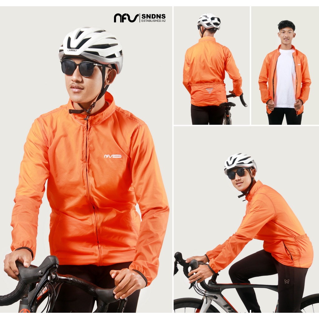 Jaket Sepeda Lightweight Cycling Jacket  Windproof Windbreaker