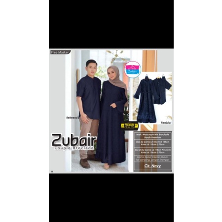 ZUBAIR COUPLE BROCLADE BY DOKTER HIJAB