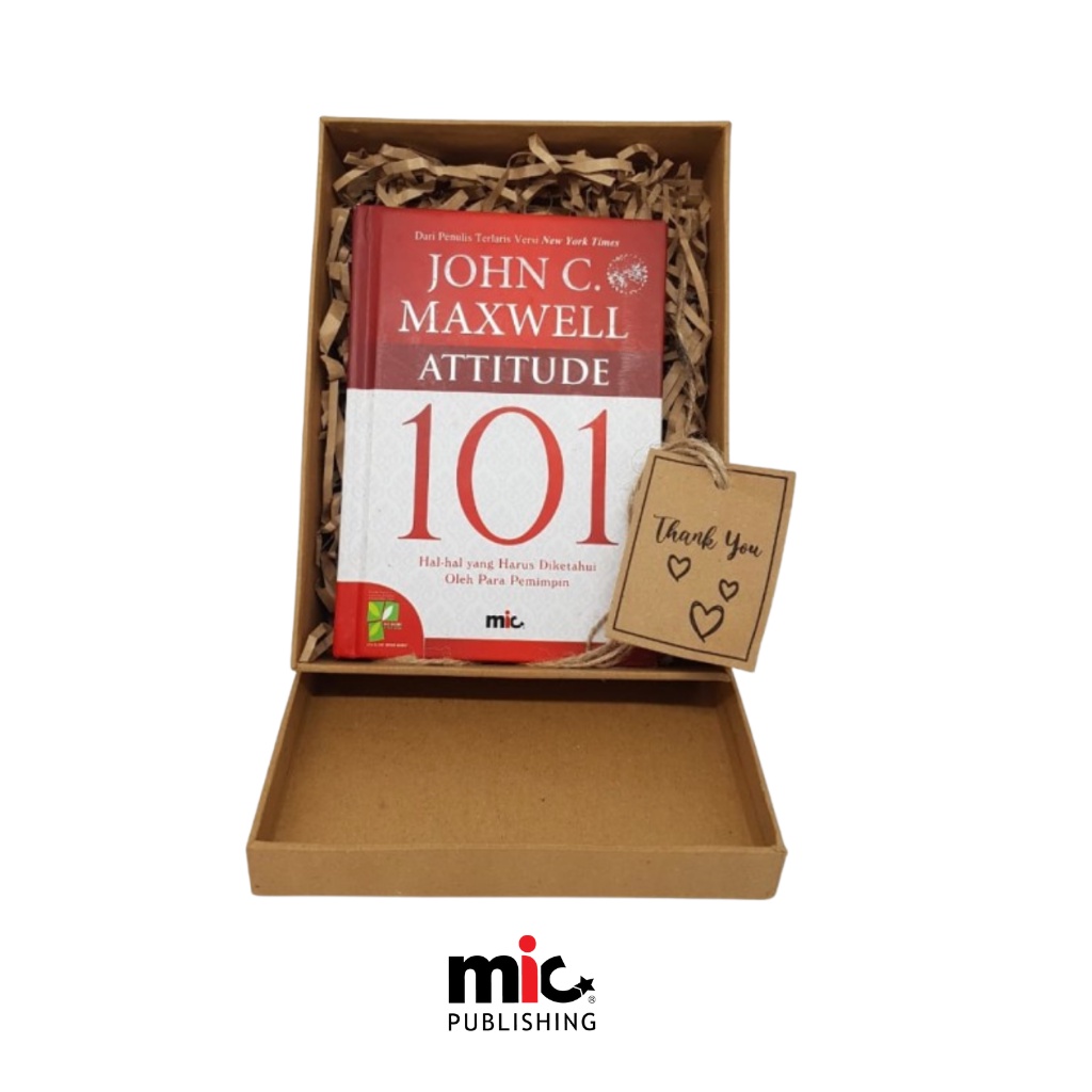 

MIC - Kotak Kado - Smart Gift Box untuk Buku 101 Series - FREE Vintage Rope & Thank You Card