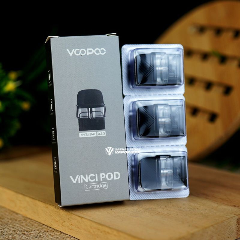 CATRIDGE VOOPOOO VINCI PODs MODs 0.8 ohm AUTHENTIC HARGA PER 1 PCS