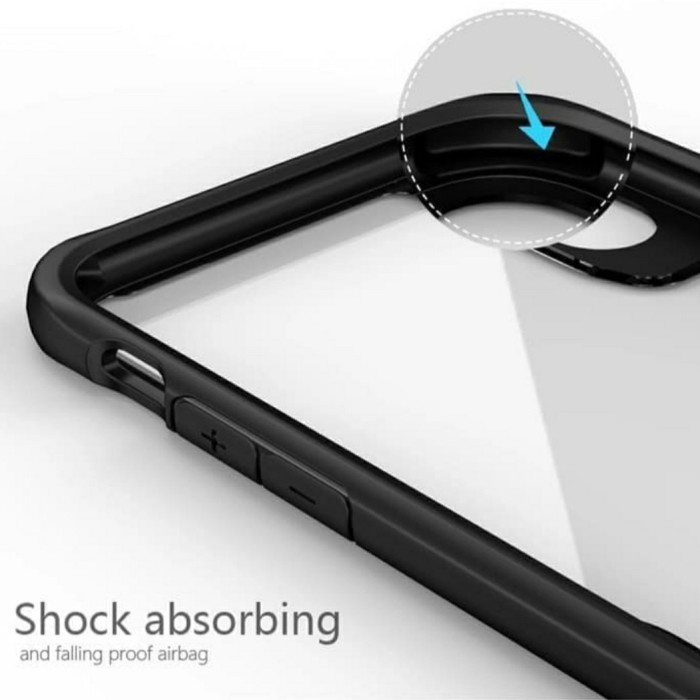 S/P- CASING Softcase VIVO Y12i Shockproof Armor Transparent Premium Hardcase CASE SP