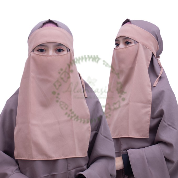 Alantasik - Niqob Cadar bandana wolfis premium / niqab bandana R.9