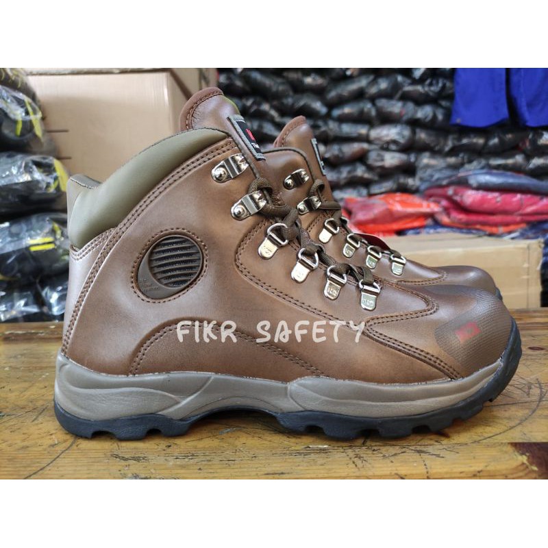 Sepatu kerja safety shoes K2 Brown Eksport Korea Original