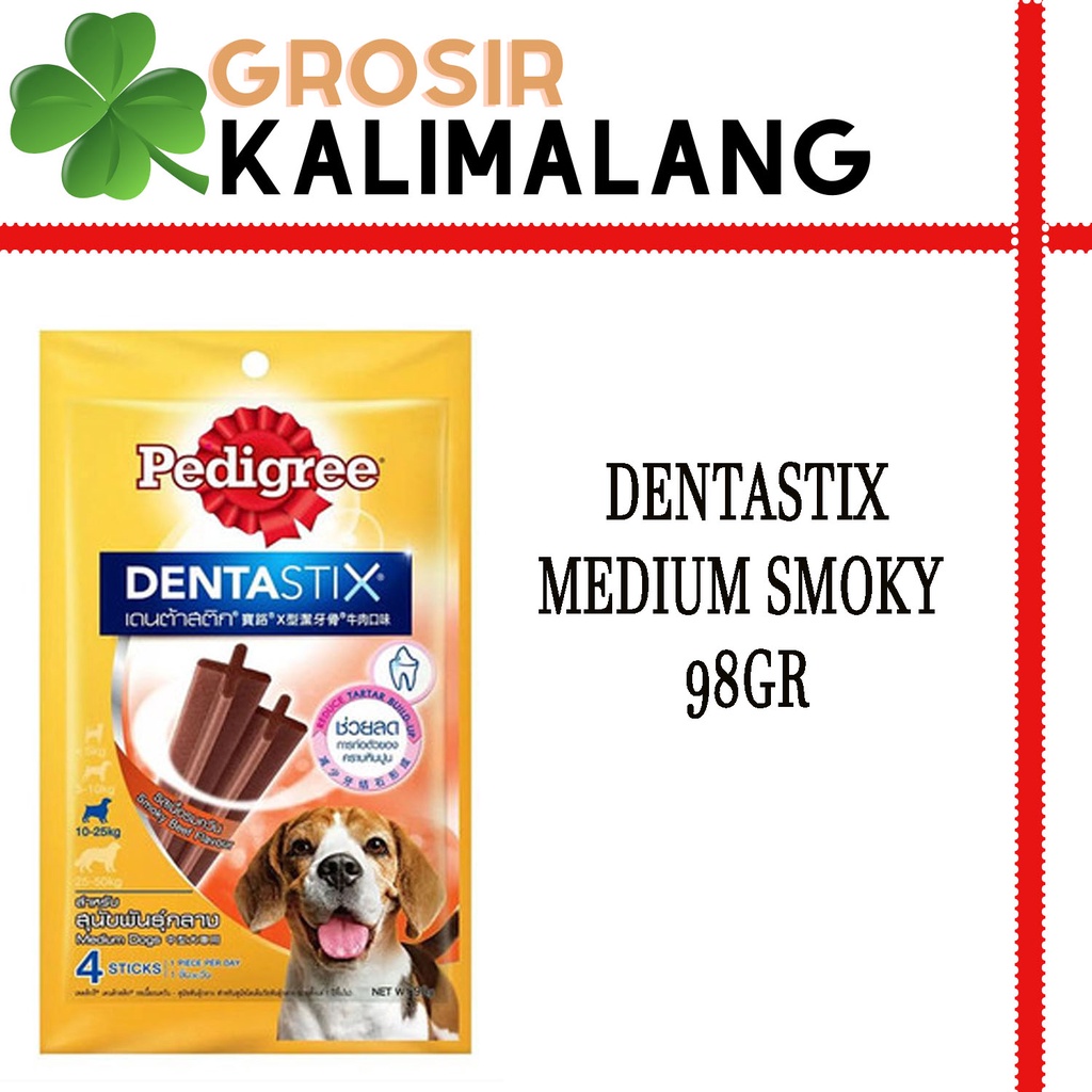 Dentastix Medium Smoky Beef 98gr