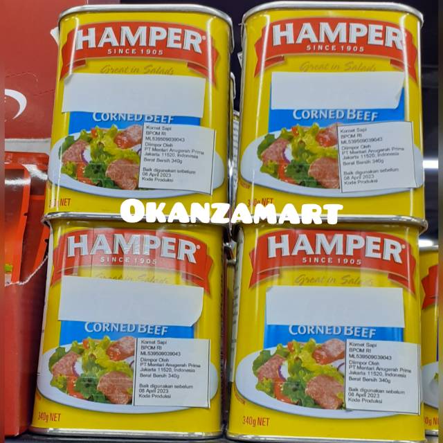 

Hamper Corned Beef Lite 340gr