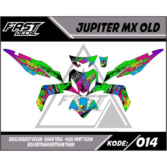 Decal jupiter mx lama 014