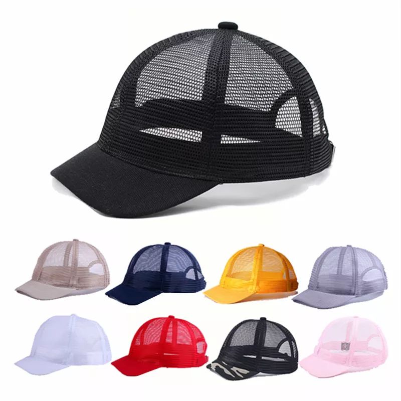 TOPI BASEBAL Caps Hats  LIDAH PENDEK TOPI TRUCKER JARING PUL MUSIM PANAS TOPI PRIA DAN WANITA TOPI S