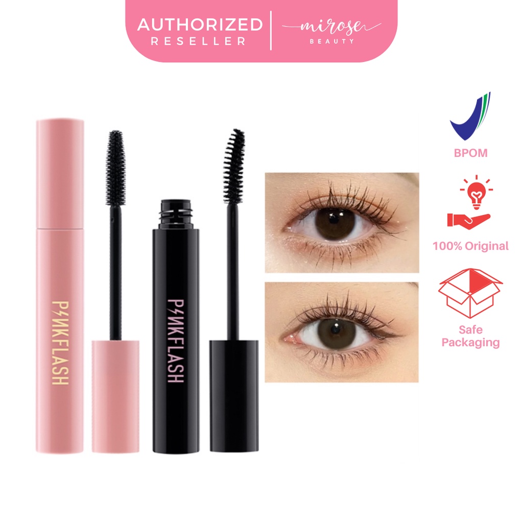 [BPOM] PINKFLASH E08 OILPROOF CURL MASCARA #OhMyWink