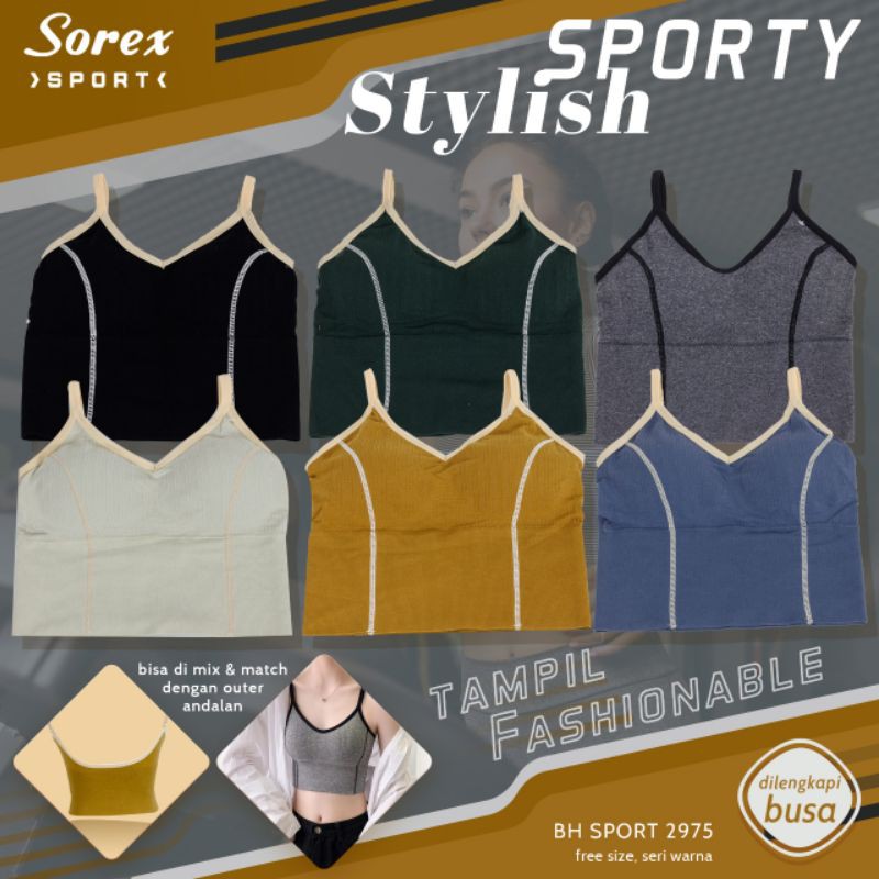 camisol sport bra sorex kode 2975