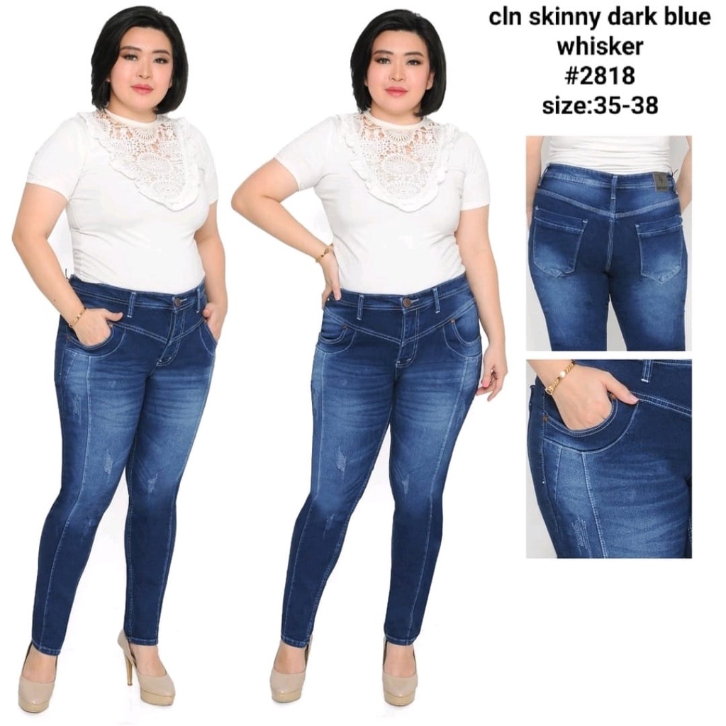 Celana Panjang Jeans Wanita Pensil Tulang Cakar 35-38 Bisa Bayar Ditempat(COD)