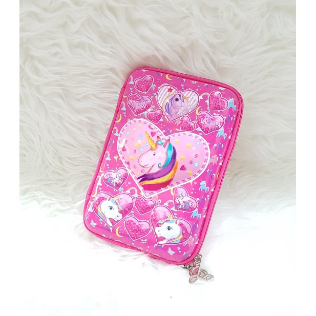 

Tempat pensil kostak alat tulis Unicorn Smiggle Import
