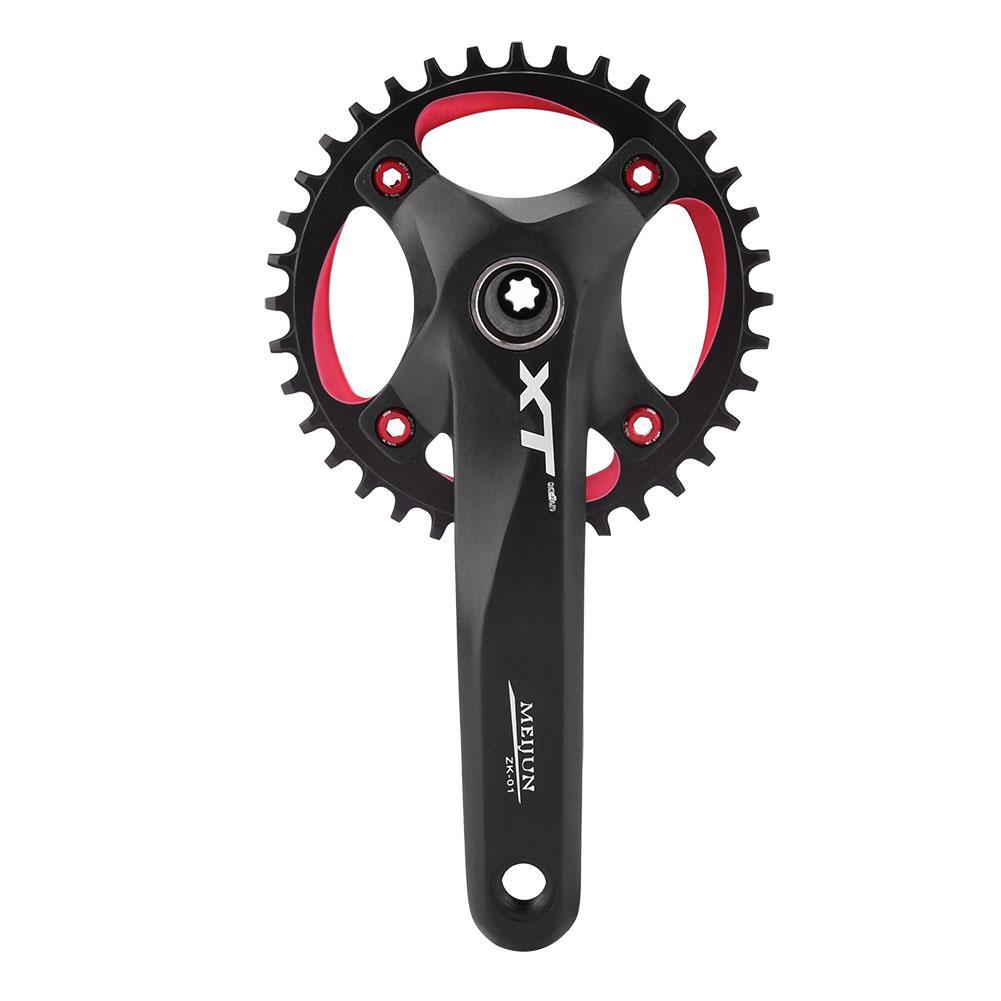 Meijun 1 Pasang Aksesoris  Crankset Sepeda  Gunung  104mm 