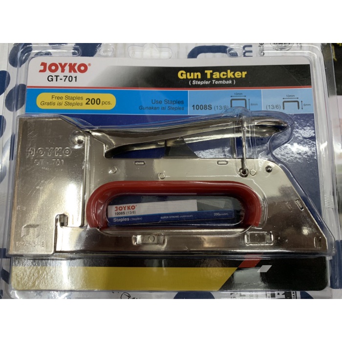 

Hawtho | Stapler Tembak / Gun Tacker Joyko GT-701 atk Murah Baru