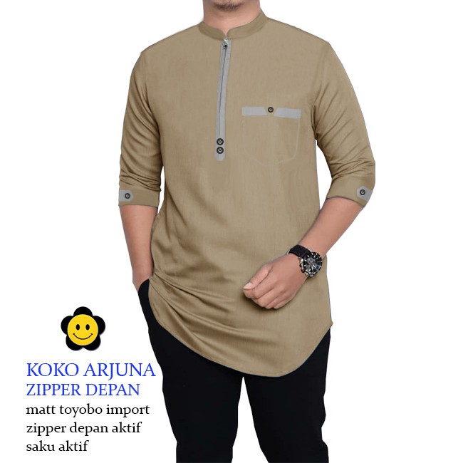 LS 60474-61214-63230-65283-67148-70162 KOKO ARJUNA Baju Koko Qurta Pria,Baju Koko Pria Terbaru,Terkini,Termurah dan Terlaris-Coksu