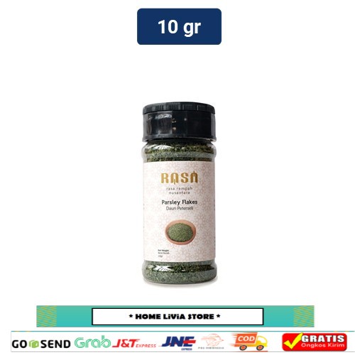 

Rasa Rempah Nusantara Parsley Flakes Daun Peterseli 10 gr