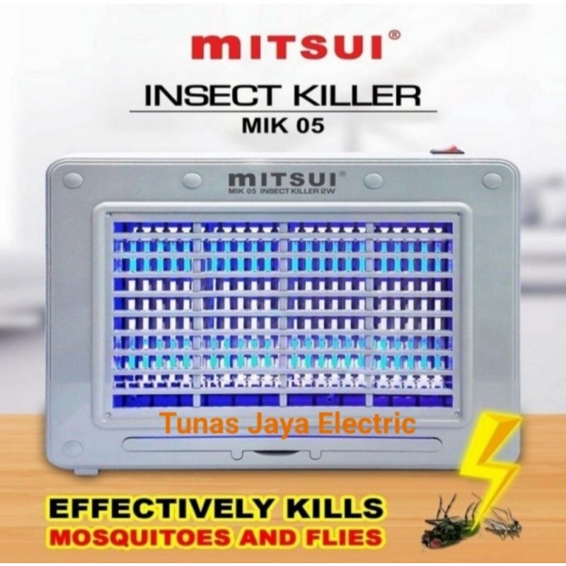 Insect Killer / Lampu Nyamuk UV Pembunuh Serangga 4W MITSUI