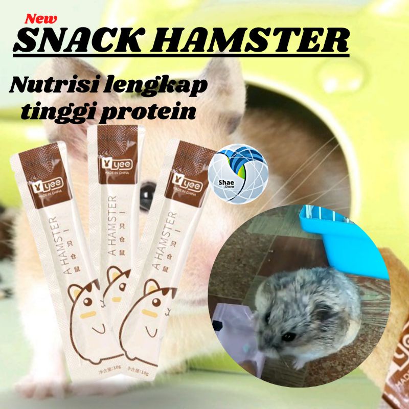 Nutrisi Hamster Snack Makanan ringan Hamster Penggemuk Full Nutrisi